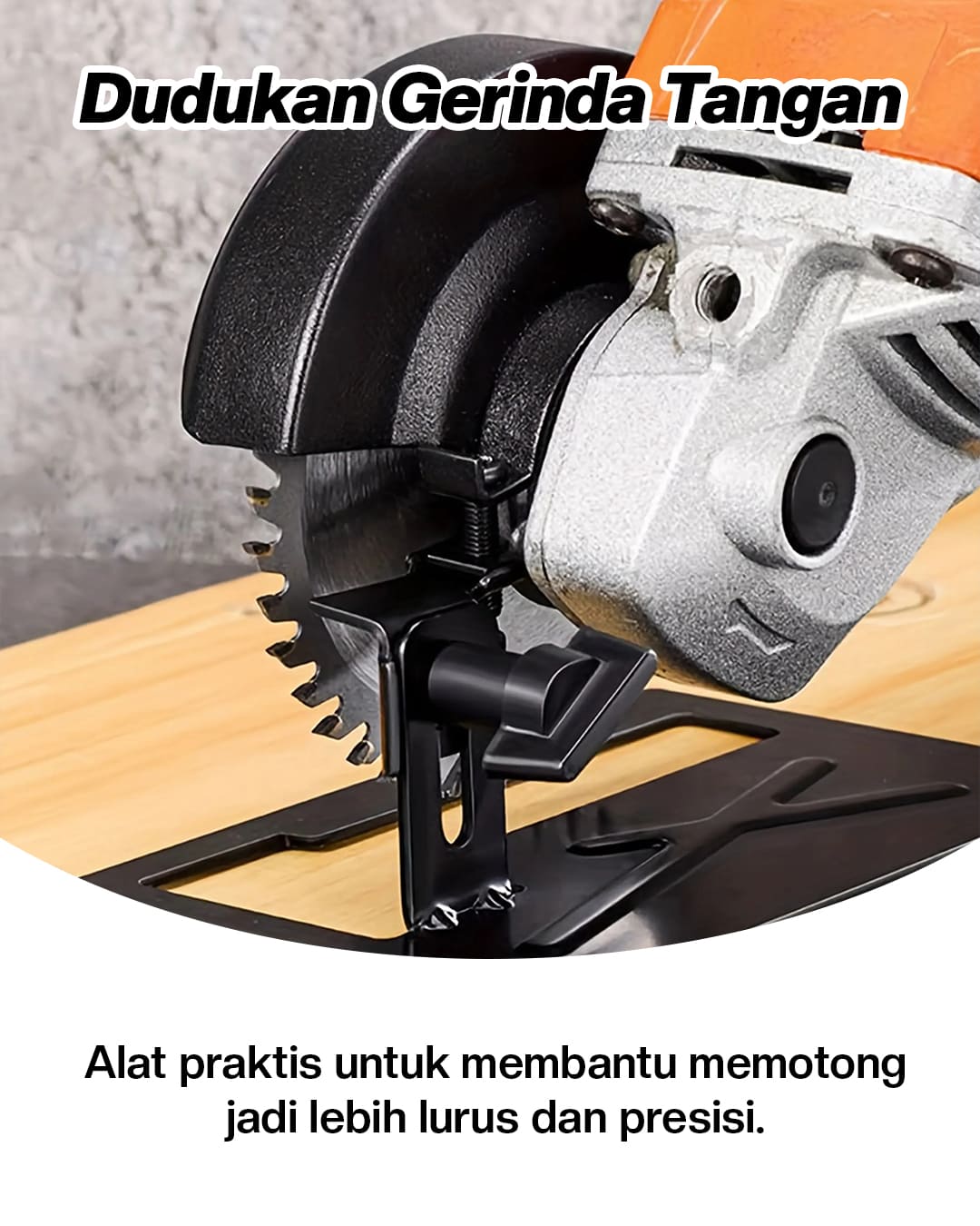 Stand Holder Dudukan Gerinda Tangan logo