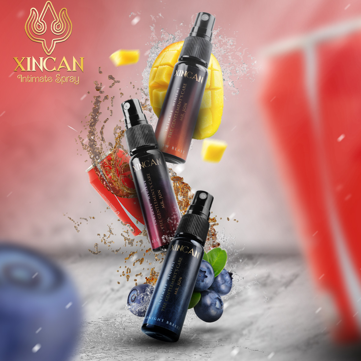 Xincan Gentle Spray New logo
