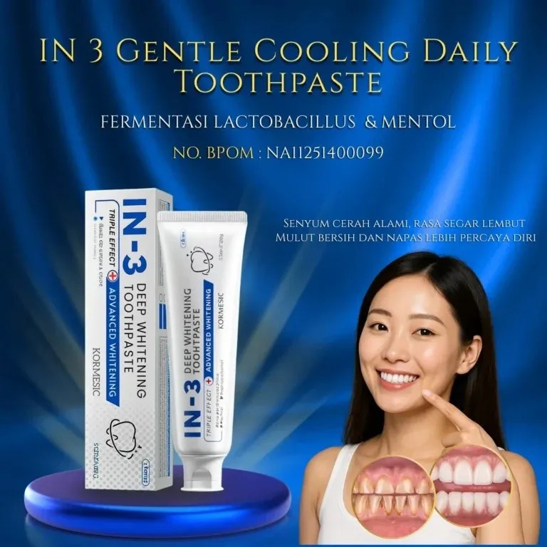 IN-3 Gentle Cooling Daily Toothpaste DD 18 logo