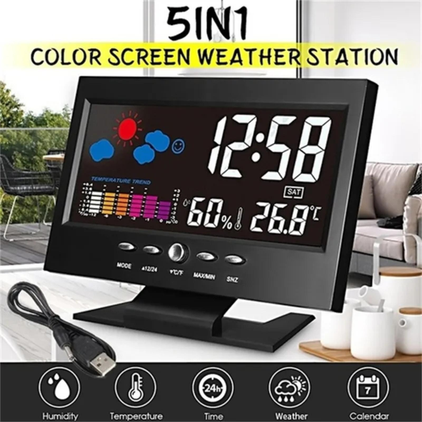 Digital LED Weather Station