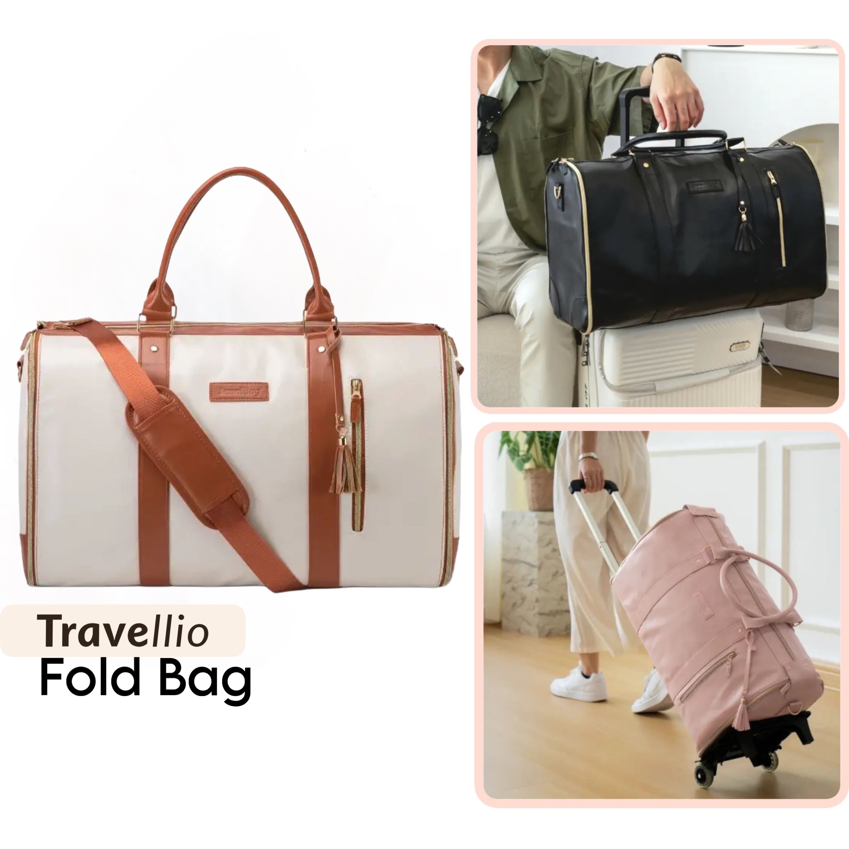 TRAVELLIO FOLD BAG logo