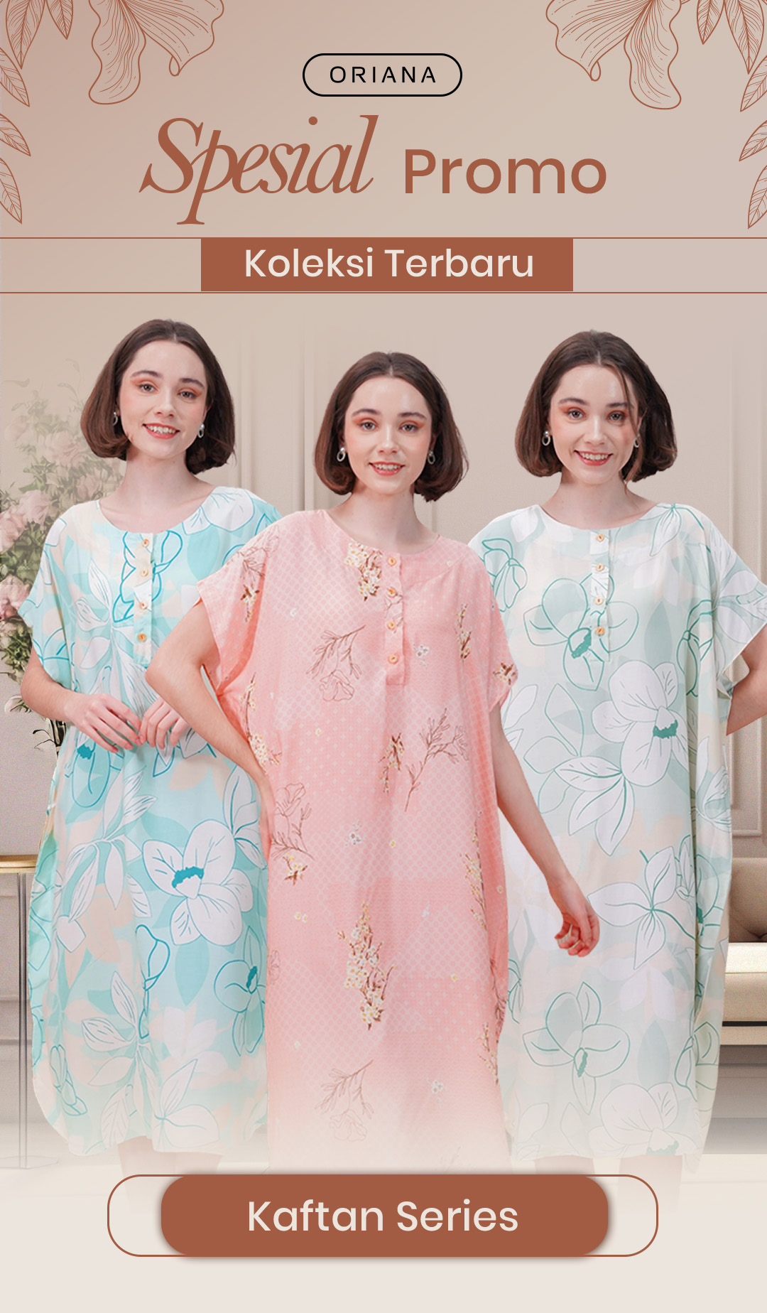 # FADS - Homewear Kaftan Abella dan Salmira  (129k - 2 Piece) API logo