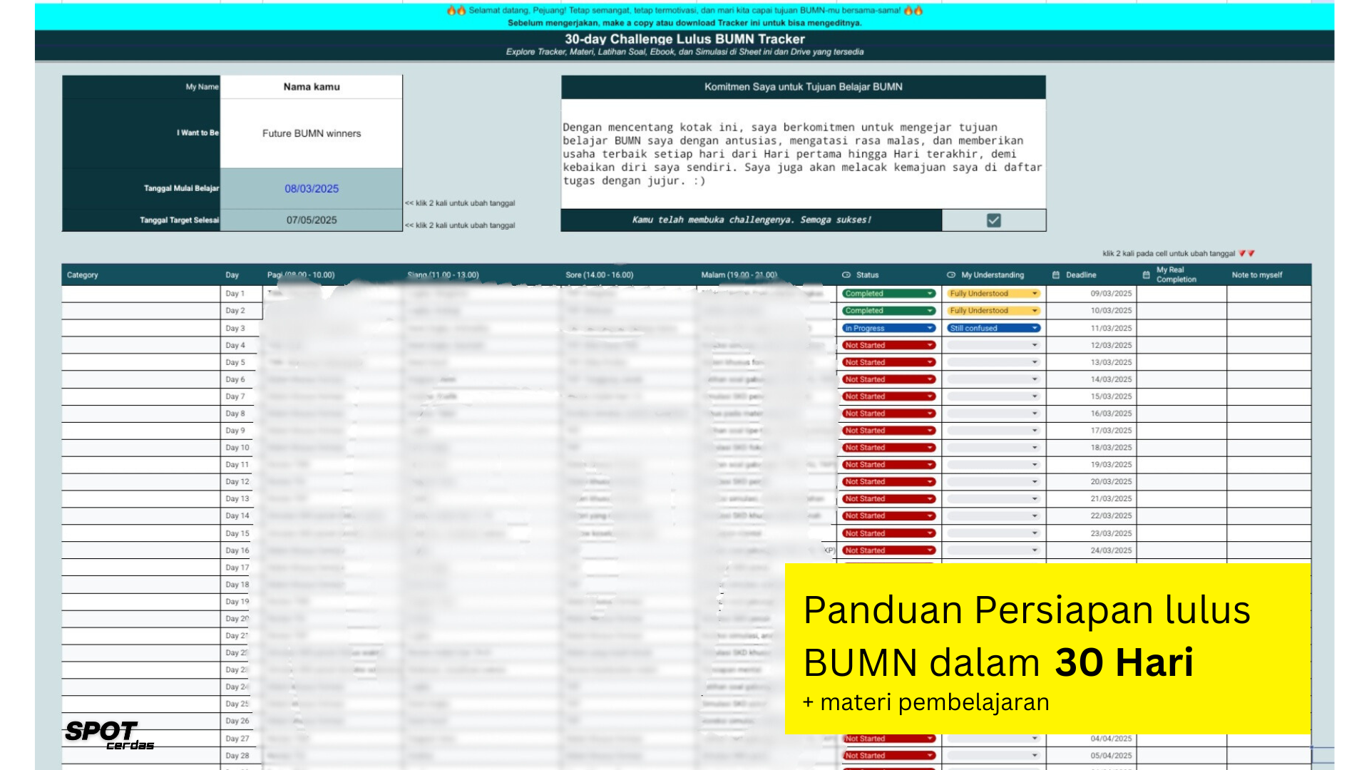 Lulus BUMN 2025 - Full Kit ✅
