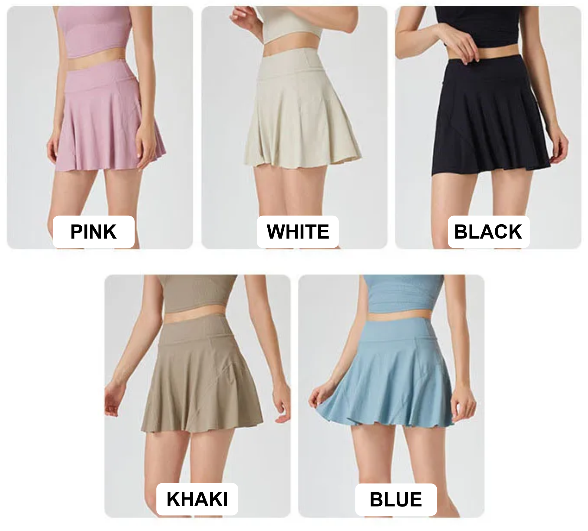 High Waist Sports Shorts
