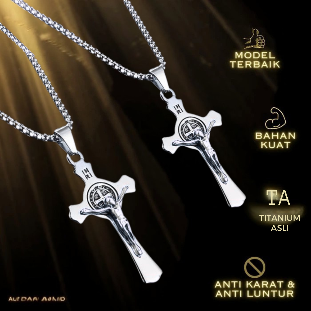 CROSS PENDANT NECKLACE PS - DF logo