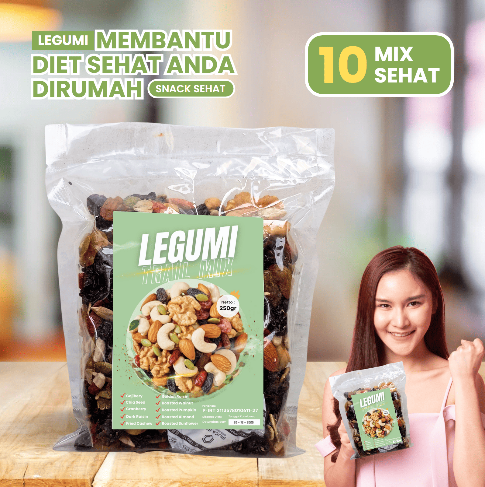 Legumi Trail Mix TT TR logo