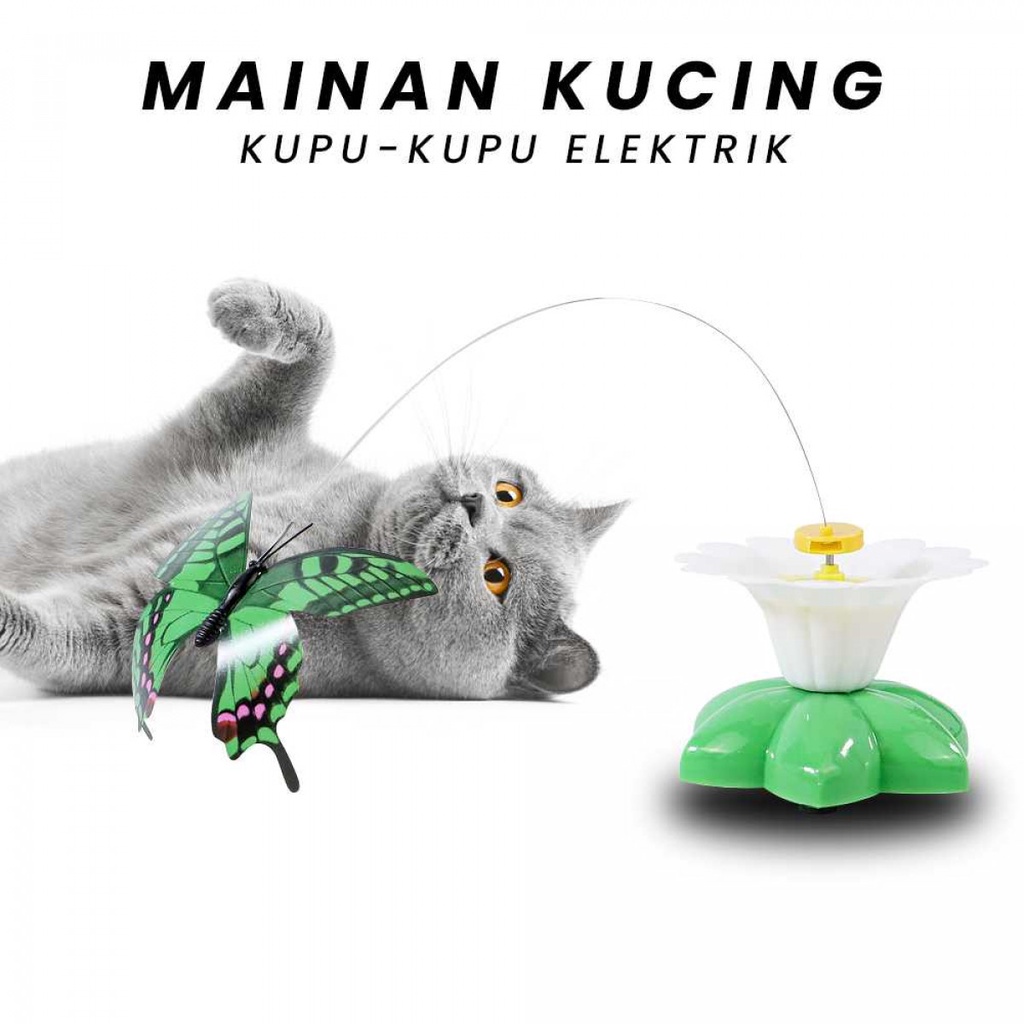Mainan Kucing Kupu-kupu Elektrik ⚡ logo