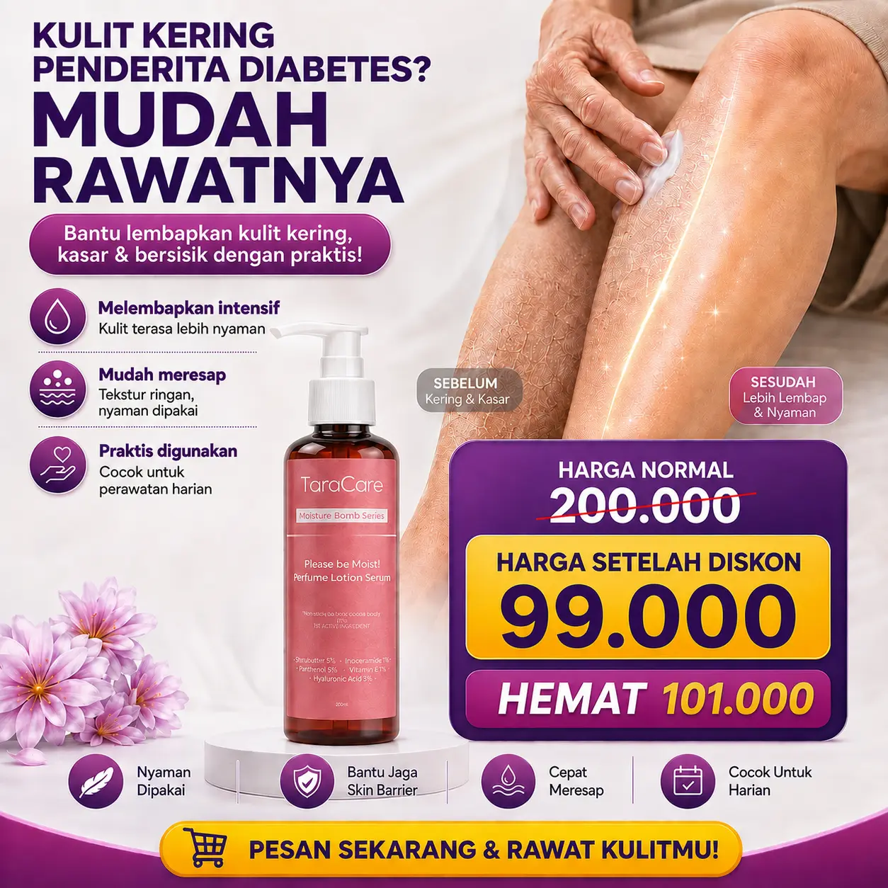Lotion Diabetes Tara Care MT SM 2 logo