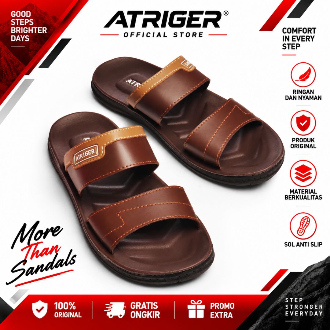 Sandal Pria ATRIGER RELAXO SLOP logo