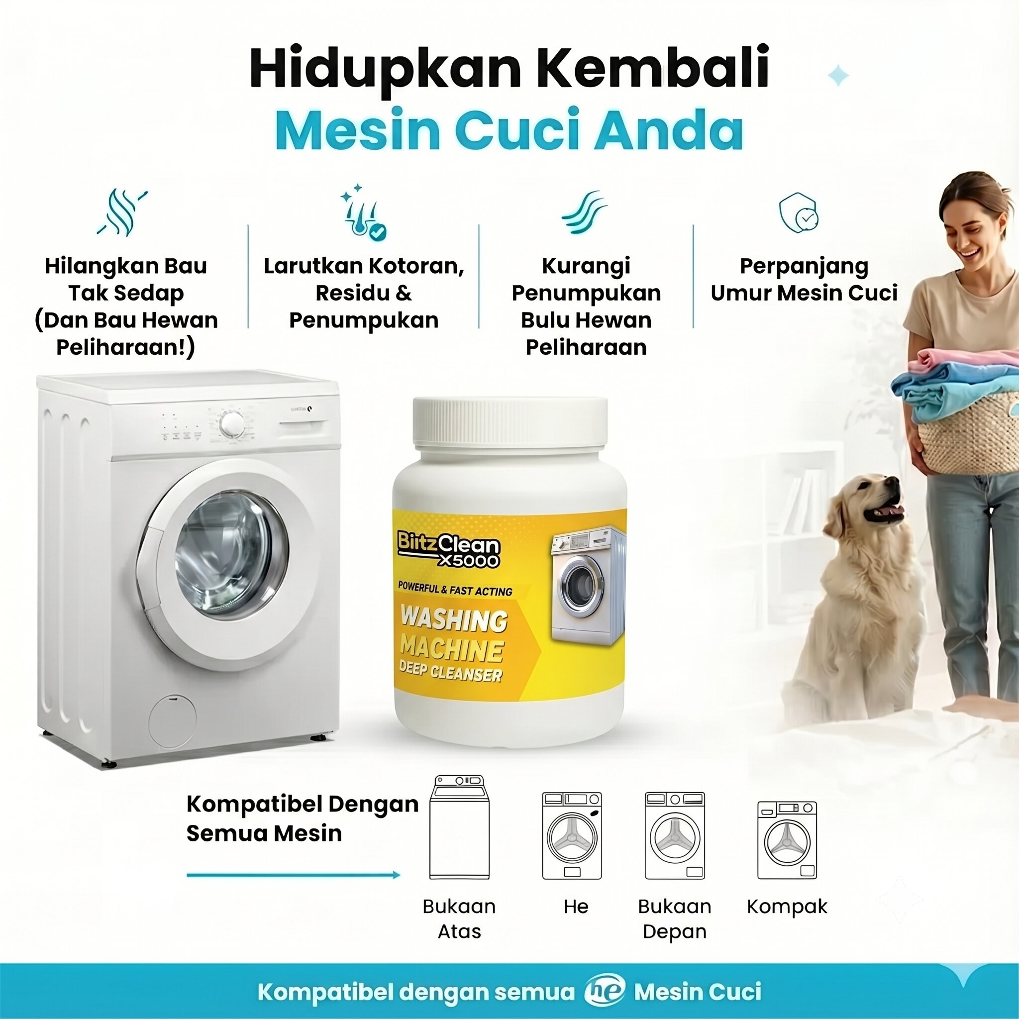 Washing Machine Cleaner | GG - Semiform logo