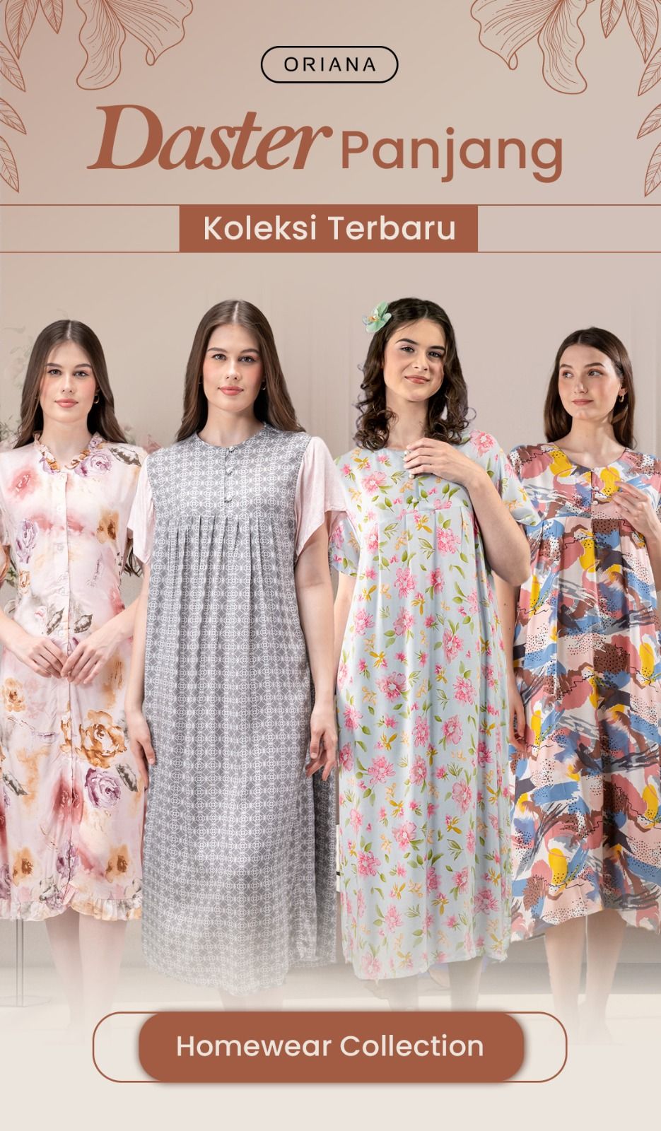 # FADS - Homewear Maxi Deasy Charlene Lana Keily Damira (105- 1 Piece) logo