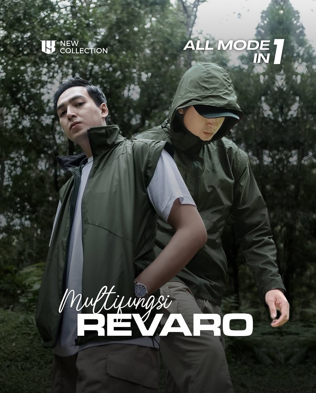 JAKET MULTIFUNGSI REVARO logo