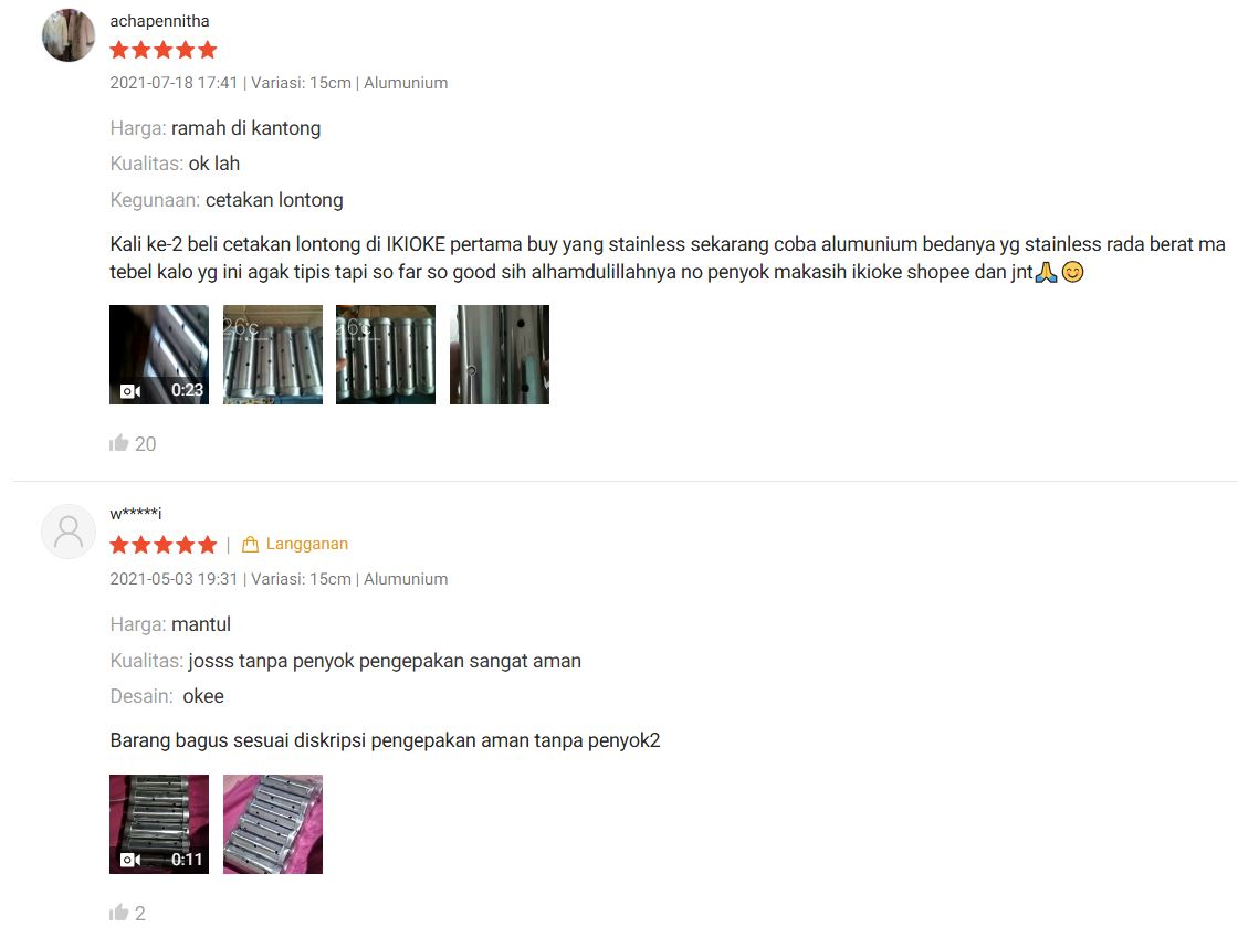 Cetakan Lontong Murah