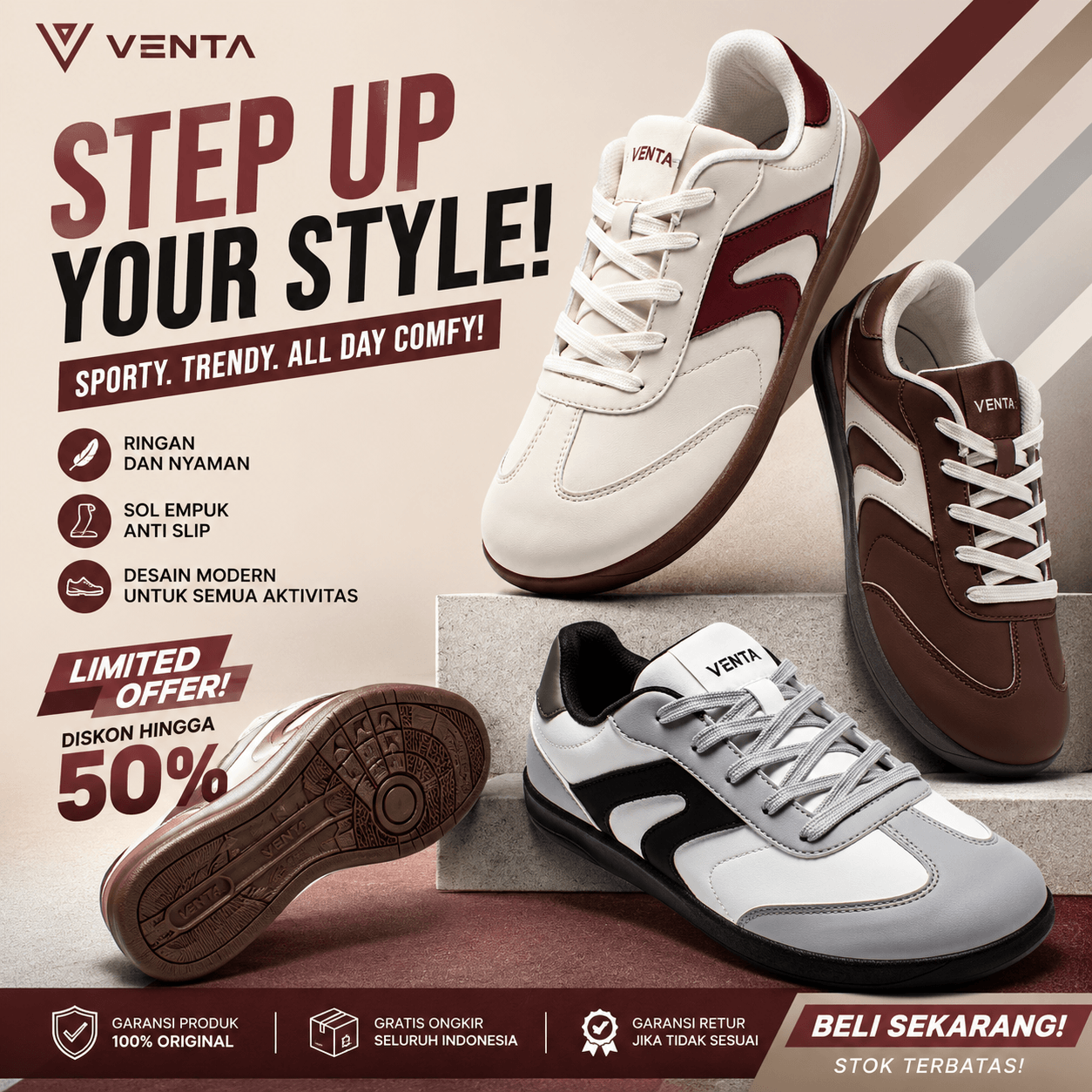 Sepatu Venta