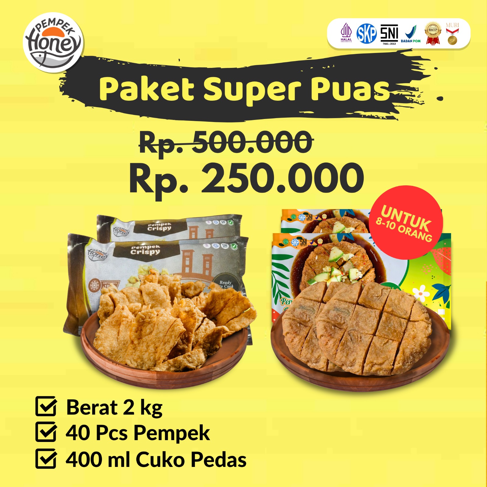 Pilihan Paket: Paket Puas/ Super Puas