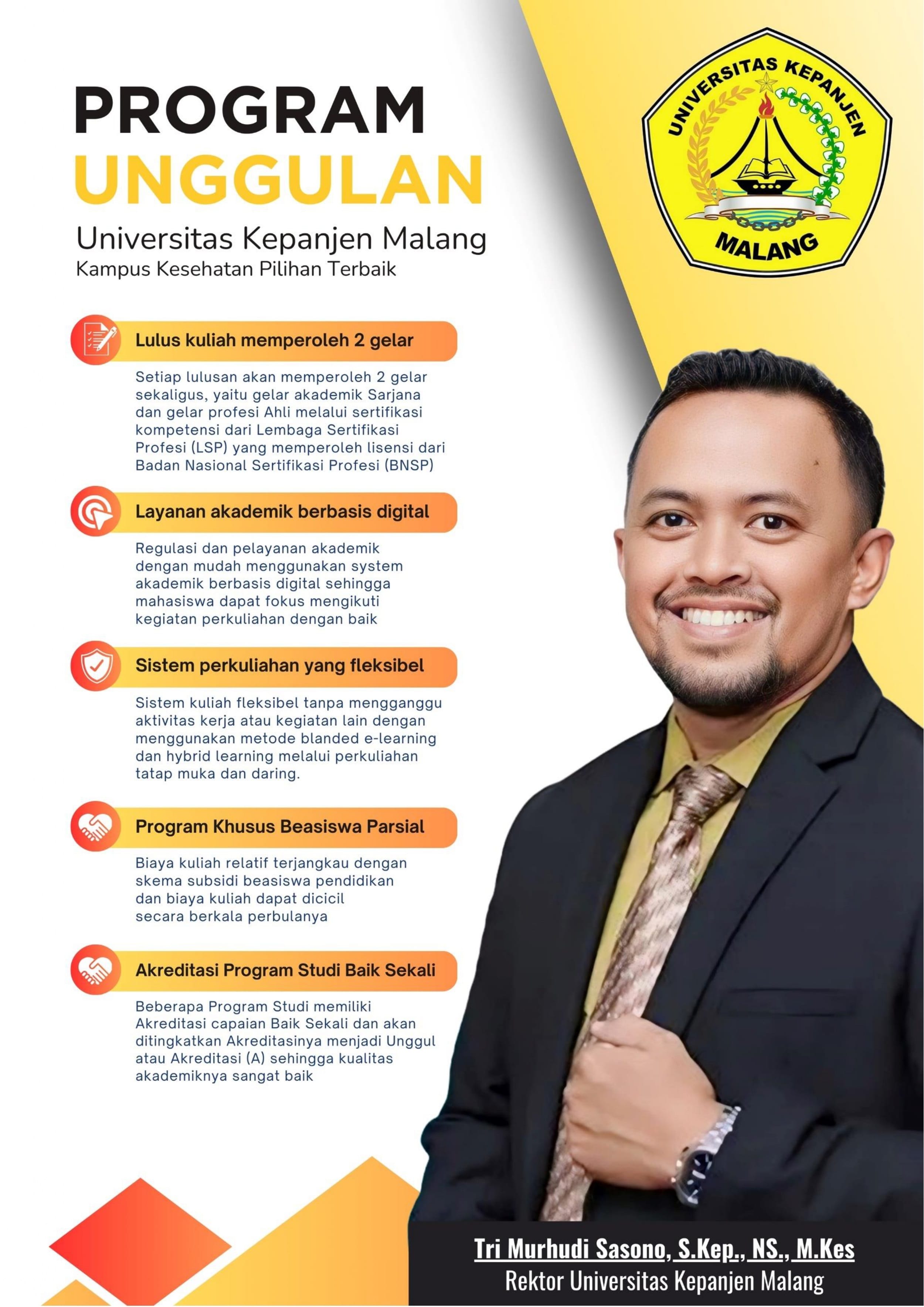 Program Khusus Beasiswa Parsial Universitas Kepanjen Malang (Kampus Kesehatan Pilihan Terbaik)