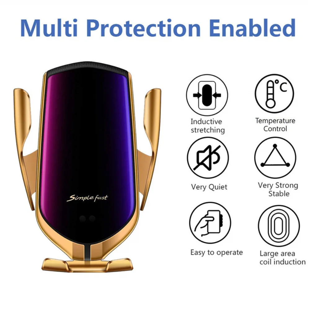 Smart Sensor Car Wireless Charger ⚡ logo