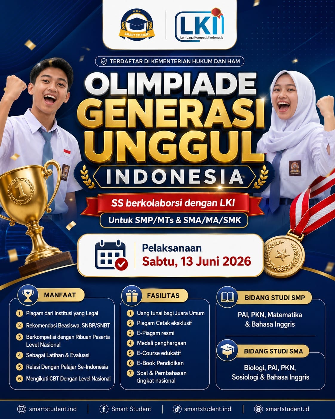 OLIMPIADE GENERASI UNGGUL INDONESIA 2026 logo
