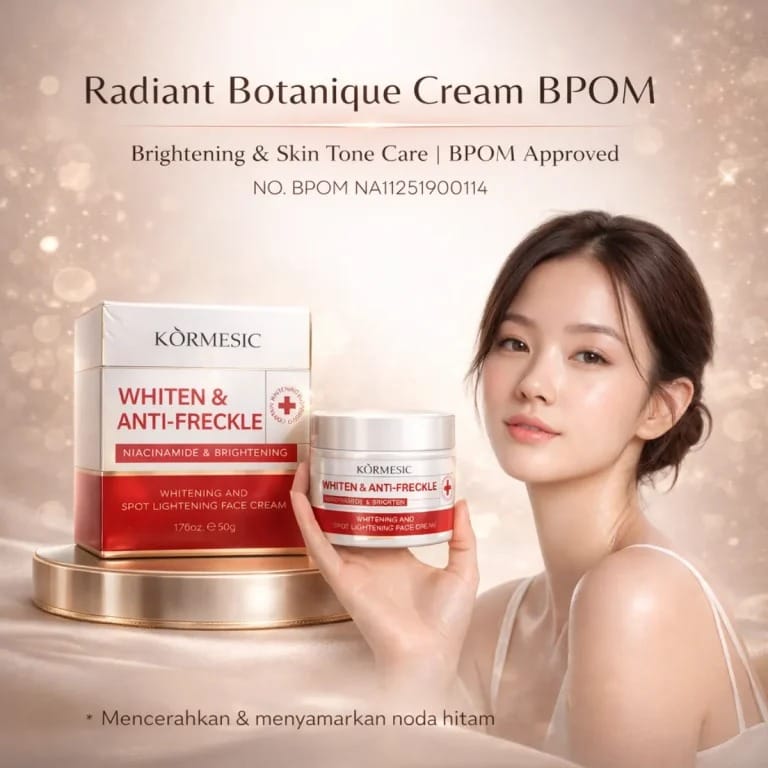 Radiante Botanique Cream BPOM MR62-39 logo