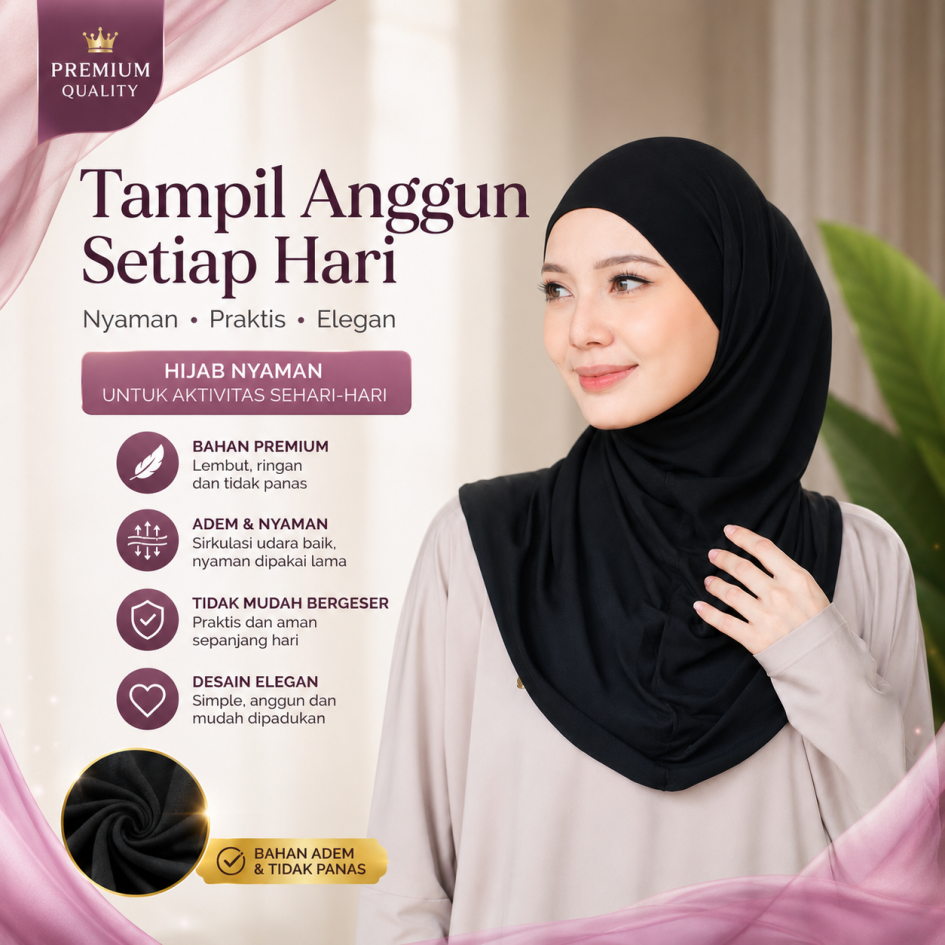 Bergo Instan Bandana 1
