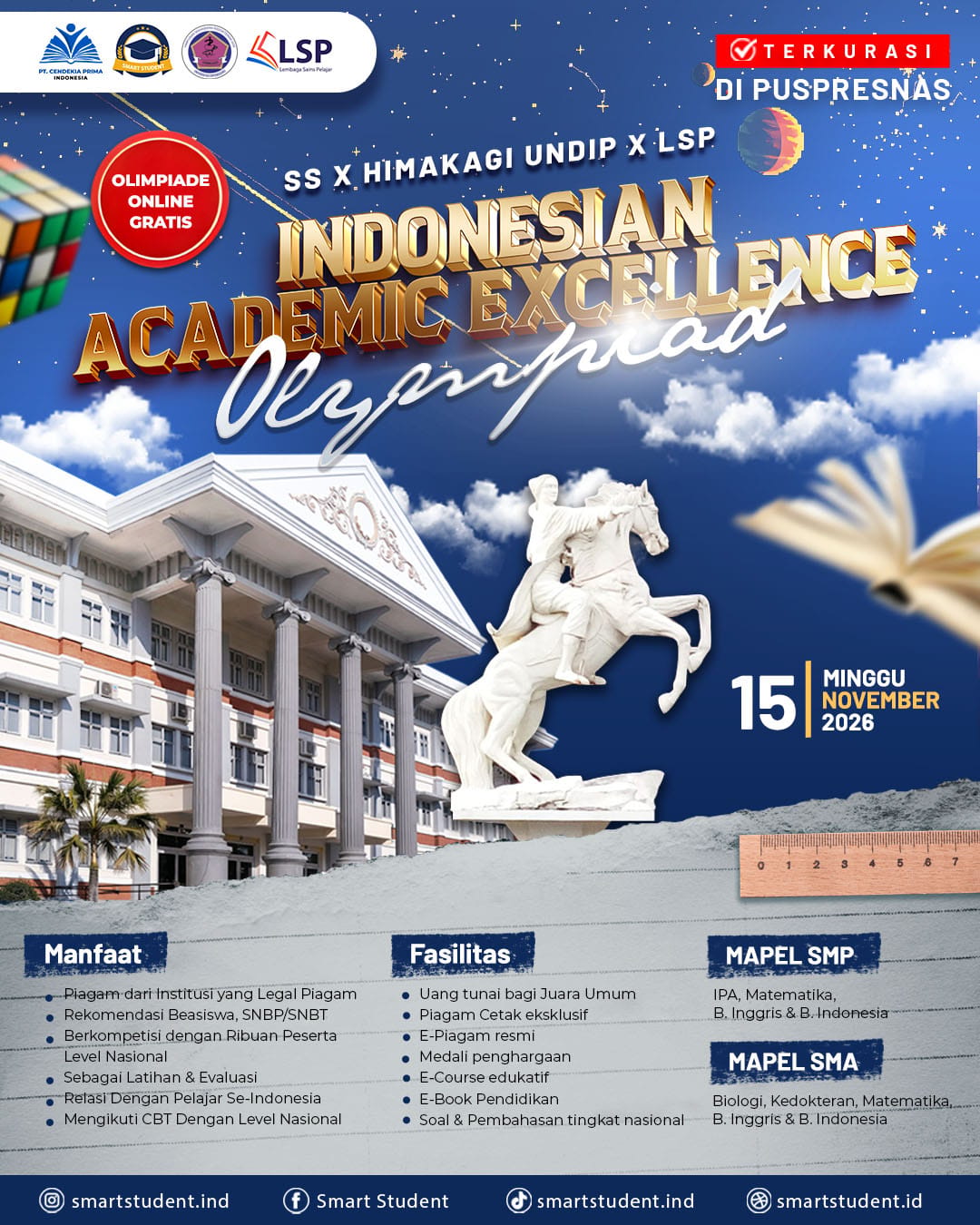 INDONESIAN ACADEMIC EXCELLENCE OLYMPIAD 2026 logo