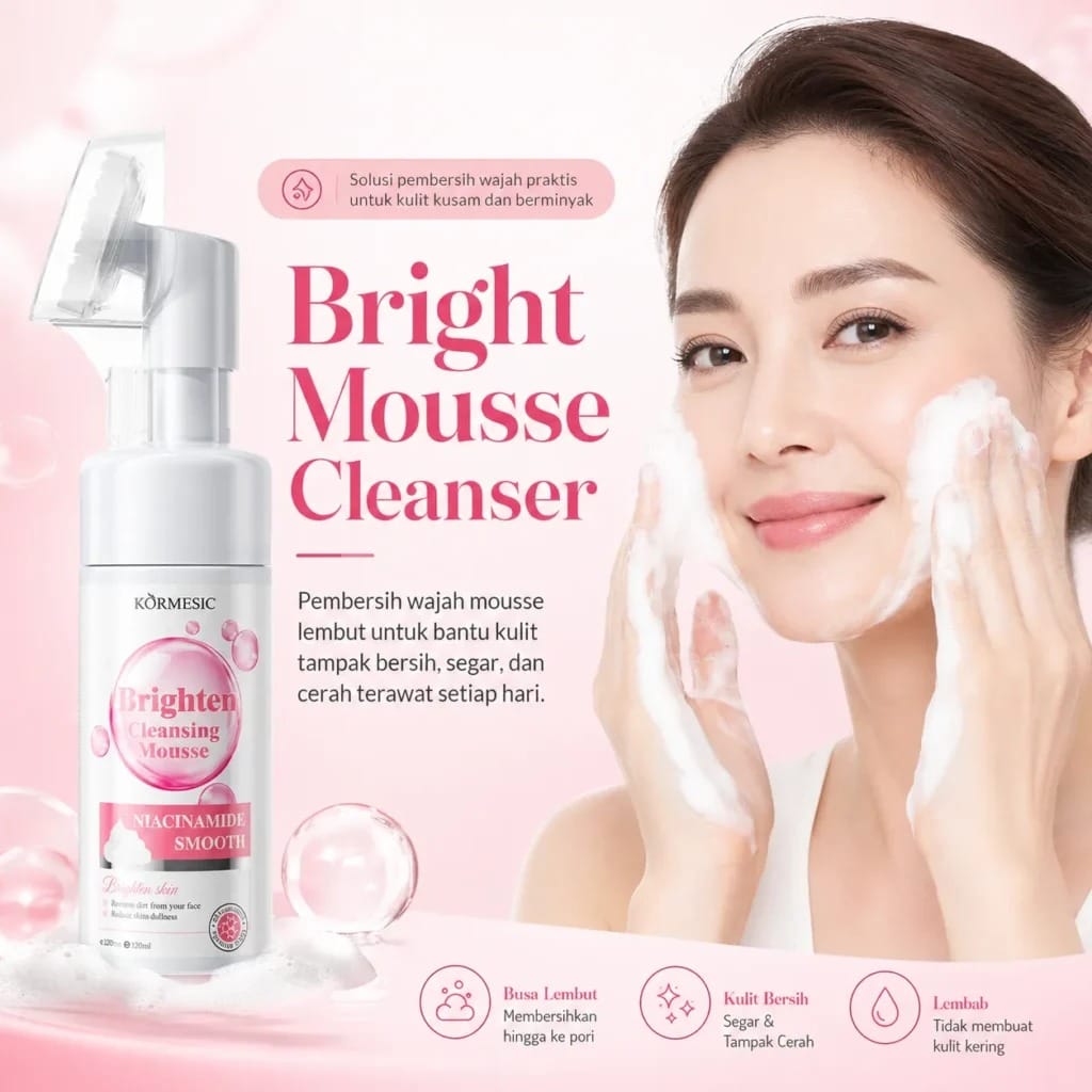 Bright Mousse Cleanser DD G2 logo