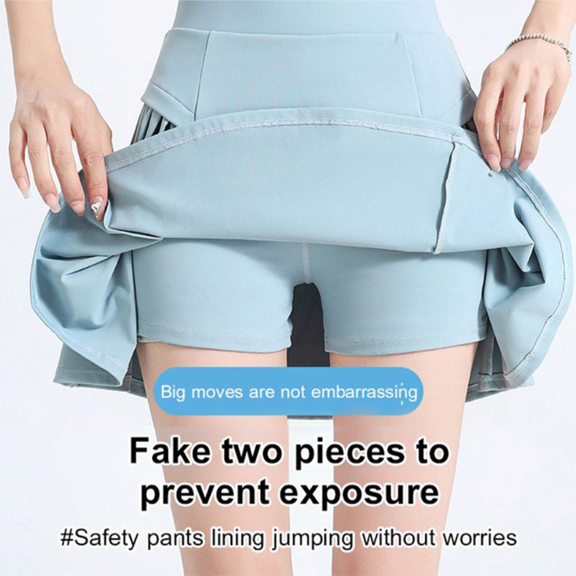 High Waist Sports Shorts