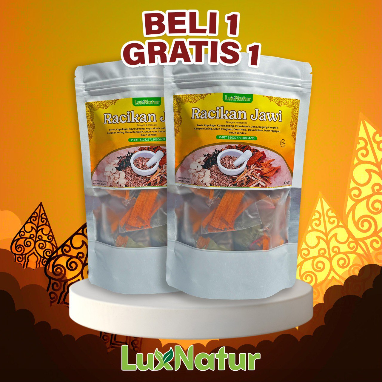 Racikan Jawi Luxnatur Test LP + Form - FB (Rima) logo