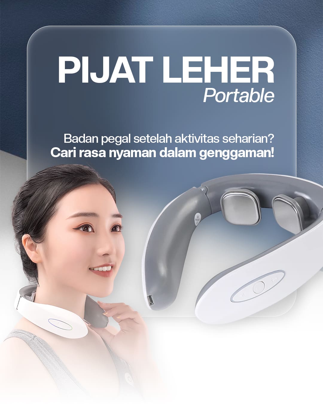 Alat Pijat Leher Neck Massage Alat Kesehatan 6 Mode G logo