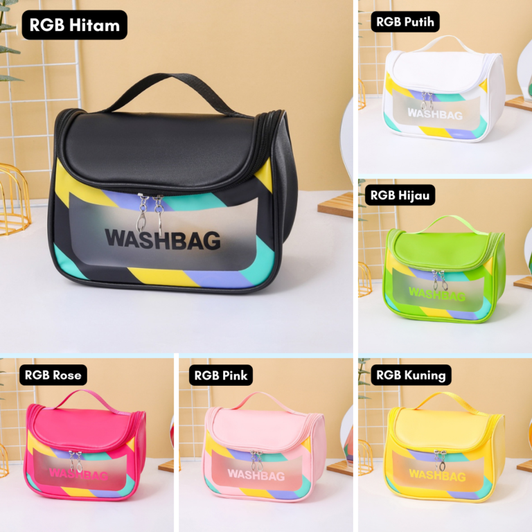 Washbag Waterproof, BEli 1 Gratis 1 ✨