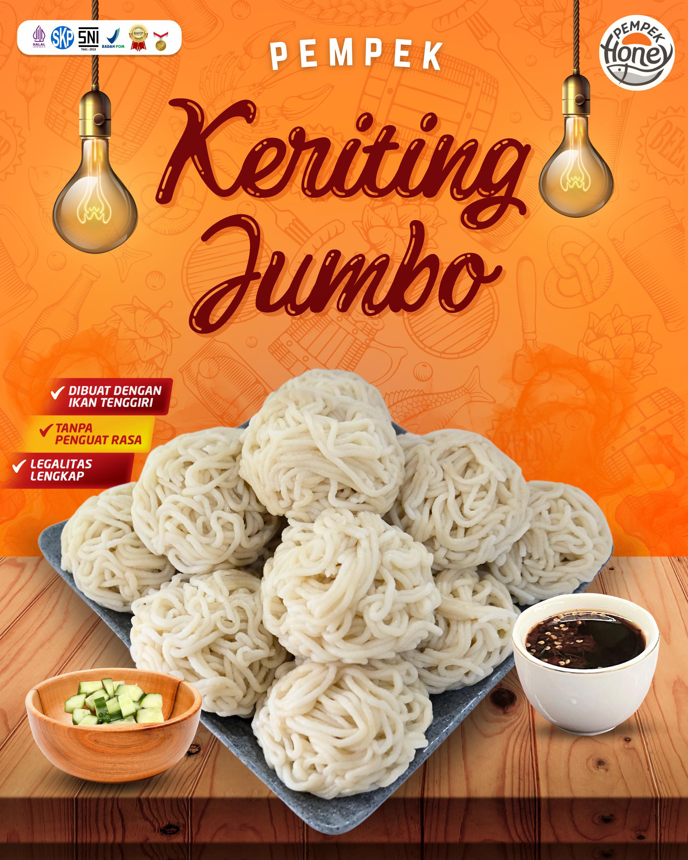 Pempek Keriting Jumbo logo