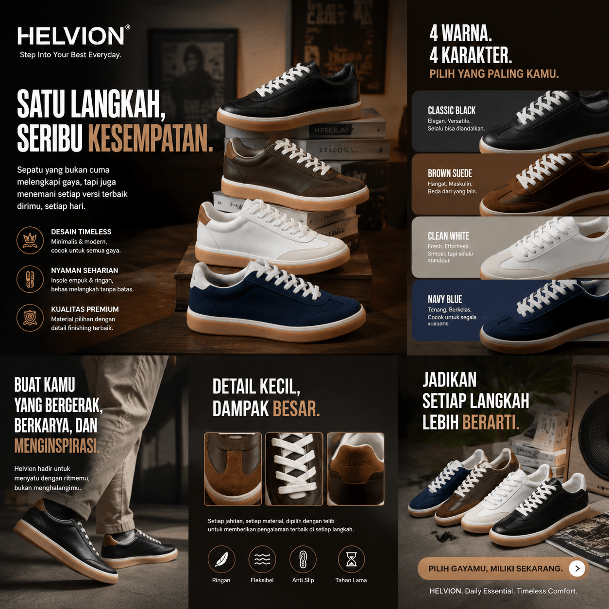 Sepatu Pria Helvino