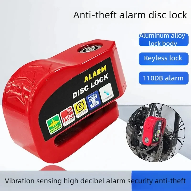 Sperren - Motorcycle Alarm Wheel Disc Brake Lock CF2