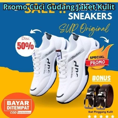 Sepatu Sneaker Sup logo
