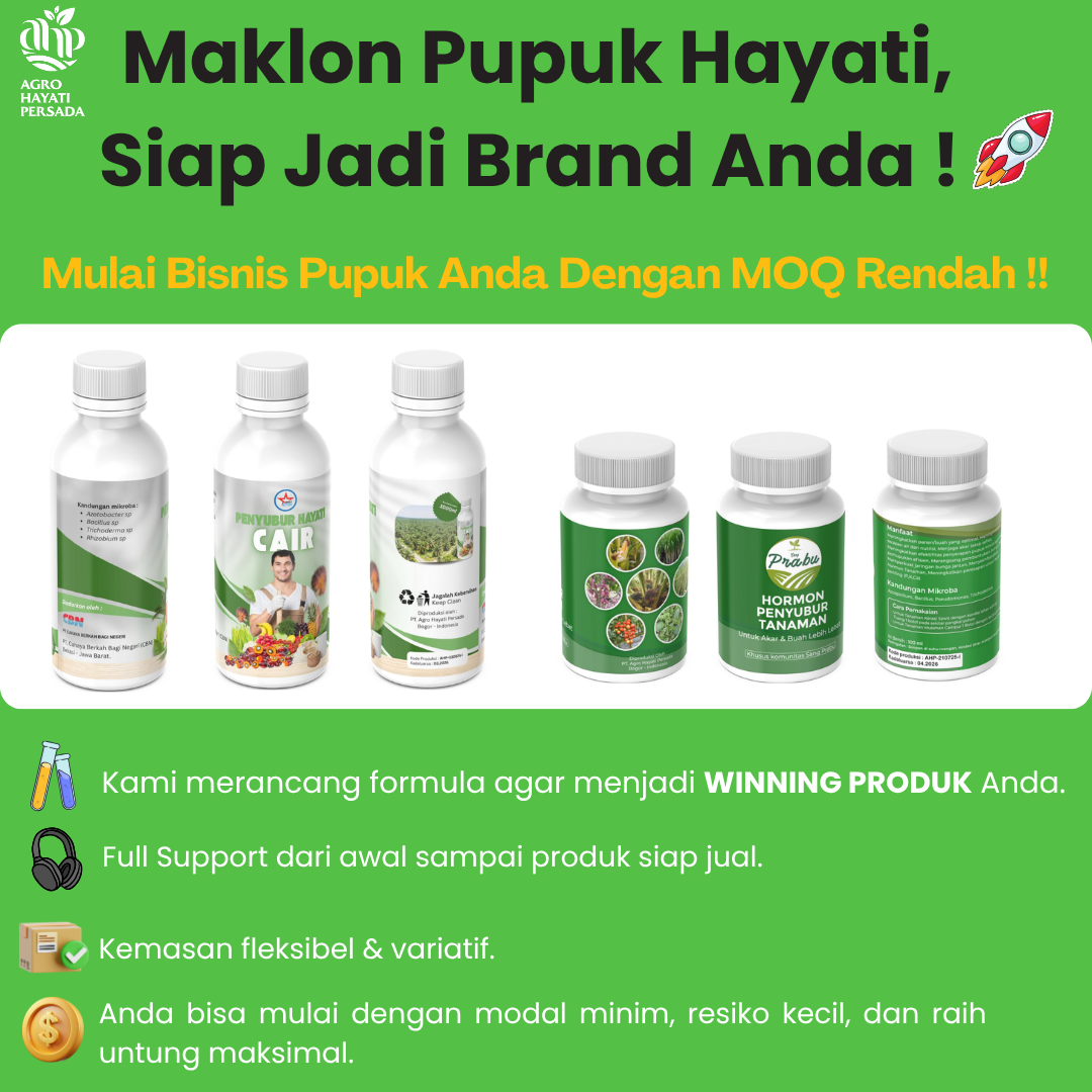 Paket Maklon Pupuk Hayati