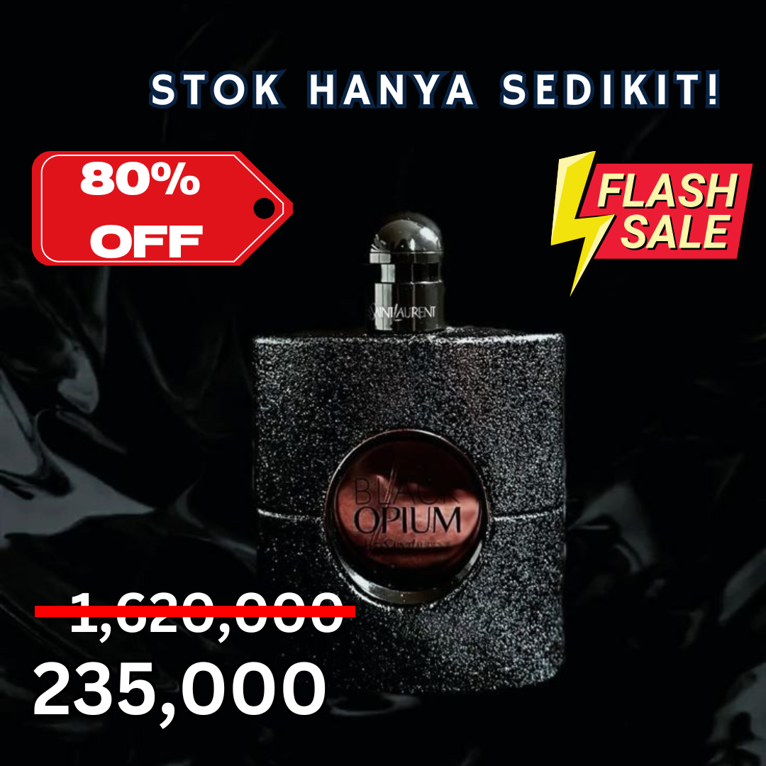 YSL Black Opium DISC 80% ( hanya 30 produk)