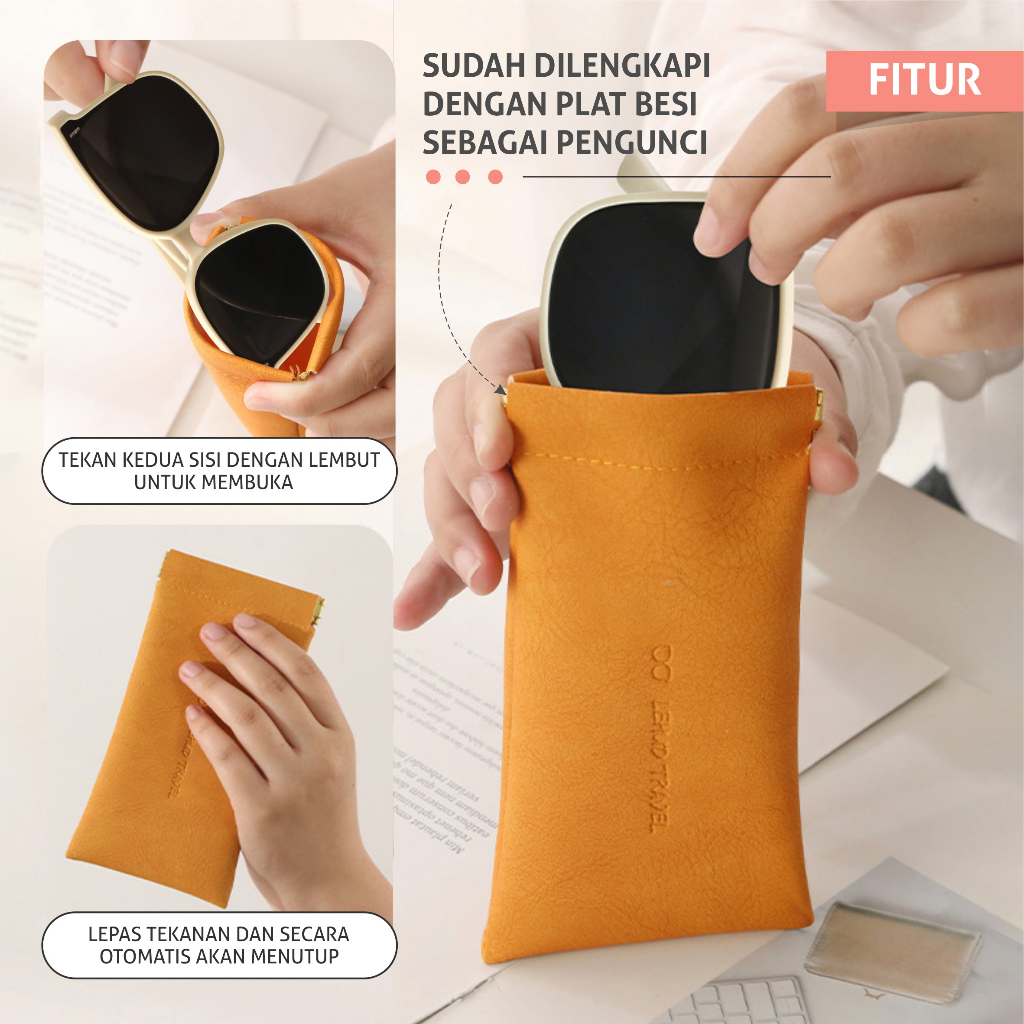 Pouch Kacamata, Beli 1 Gratis 1 ✨ logo