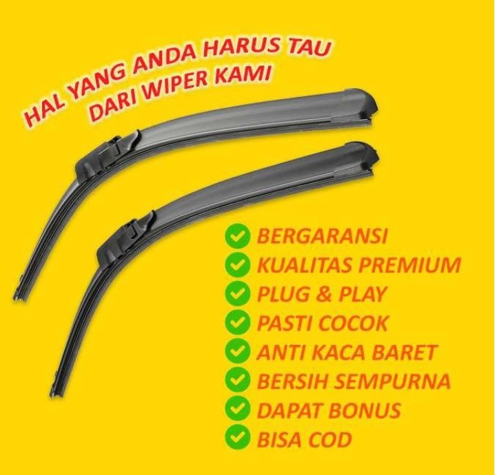 Wiper Mobil 2 pcs ⚡ logo