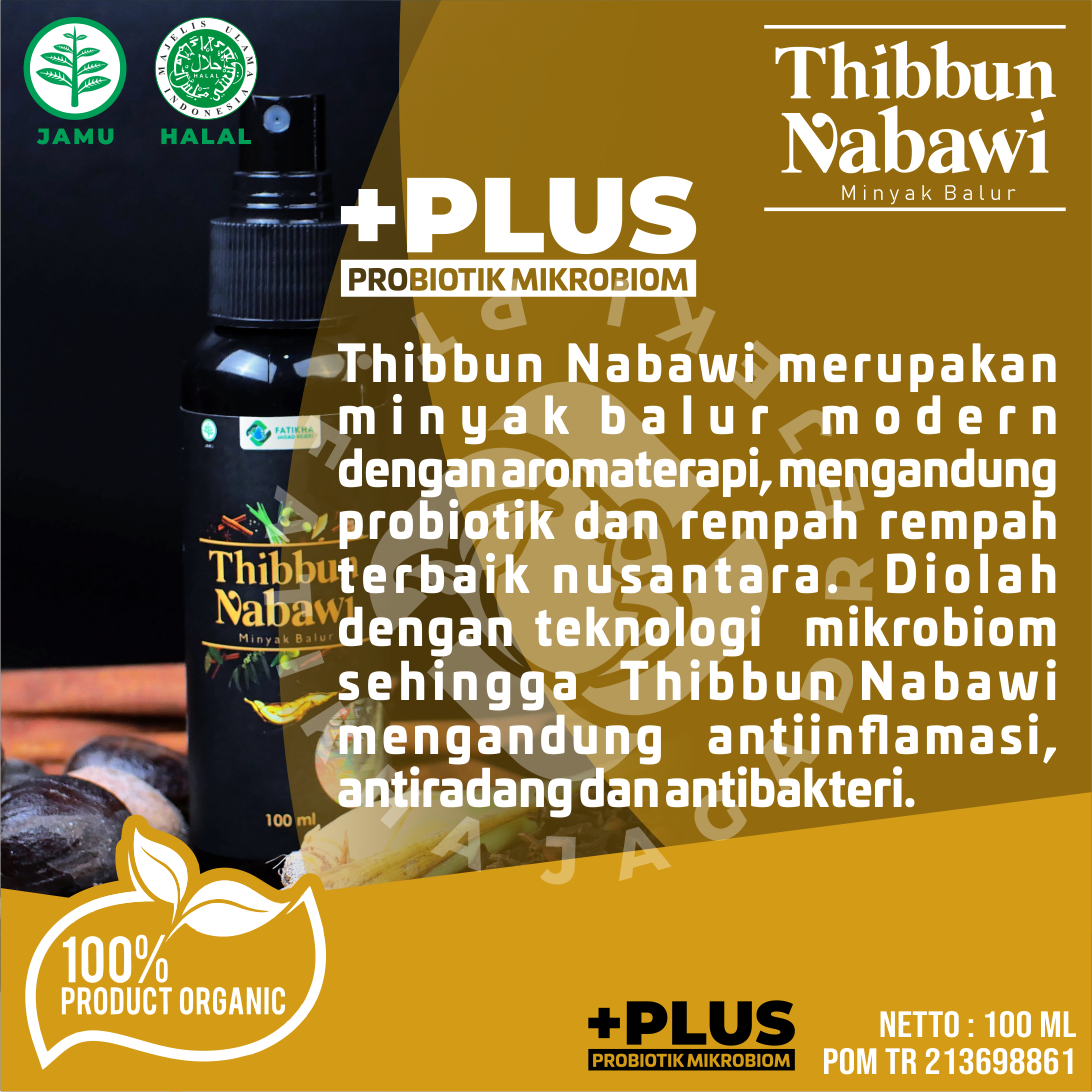 Minyak Balur Aromaterapi Thibbun Nabawi
