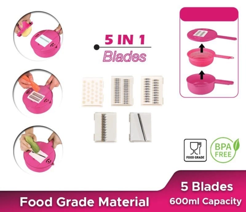 Set Pemotong Sayuran 5 in 1 GG YP logo