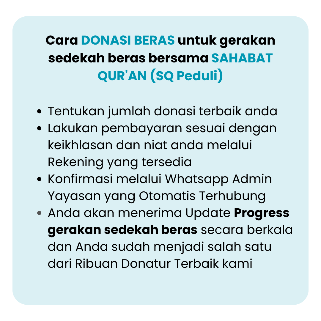 #YT SEDEKAH BERAS - DGMY