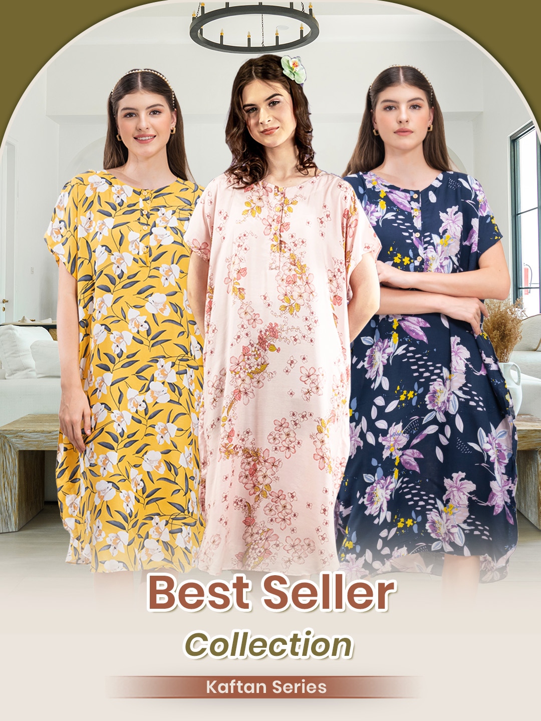 # FADS - Homewear Kaftan Mix Irina anneira Stella (199k - 3 Piece) ASC logo