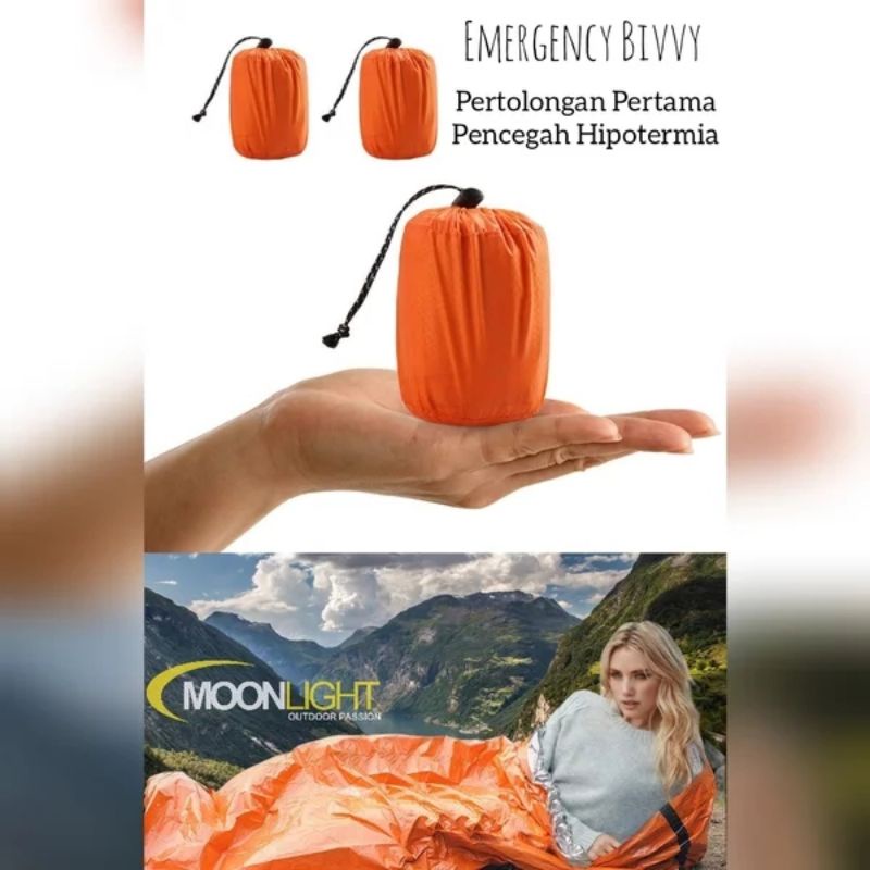 Kantong Tidur Darurat Tahan Air ⚡ logo