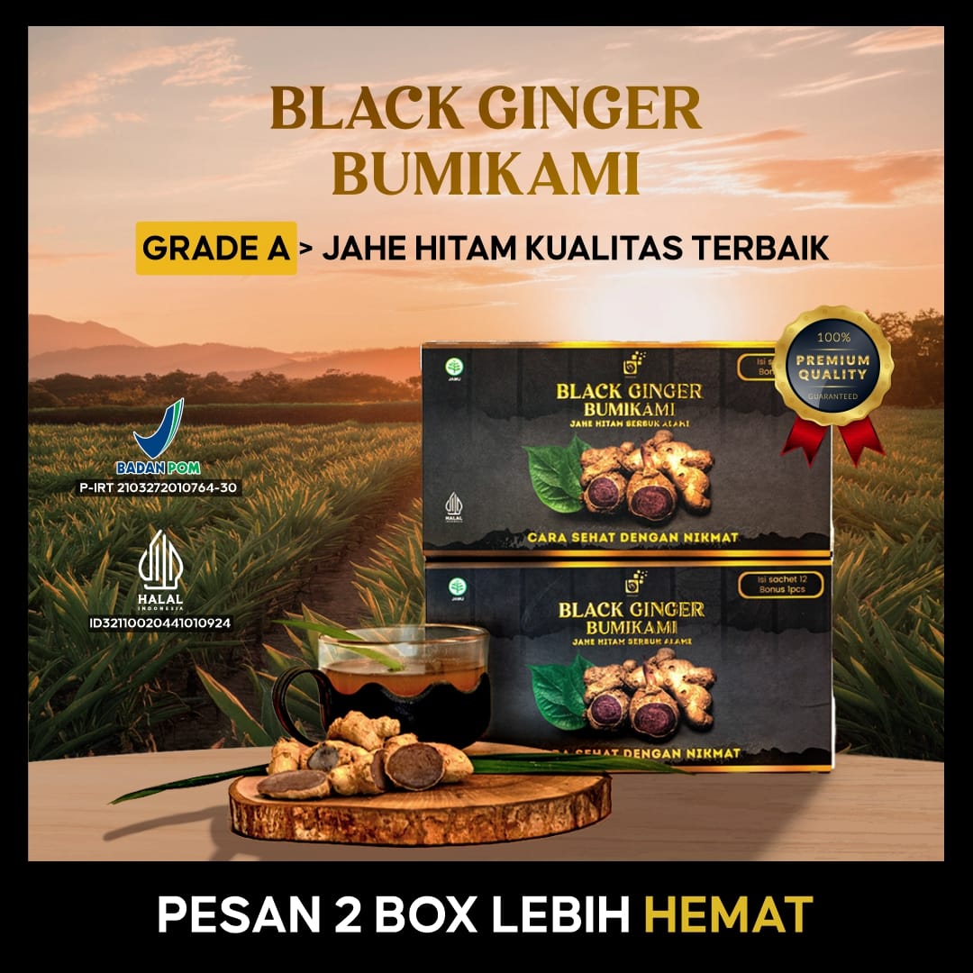 Black Ginger BumiKami logo