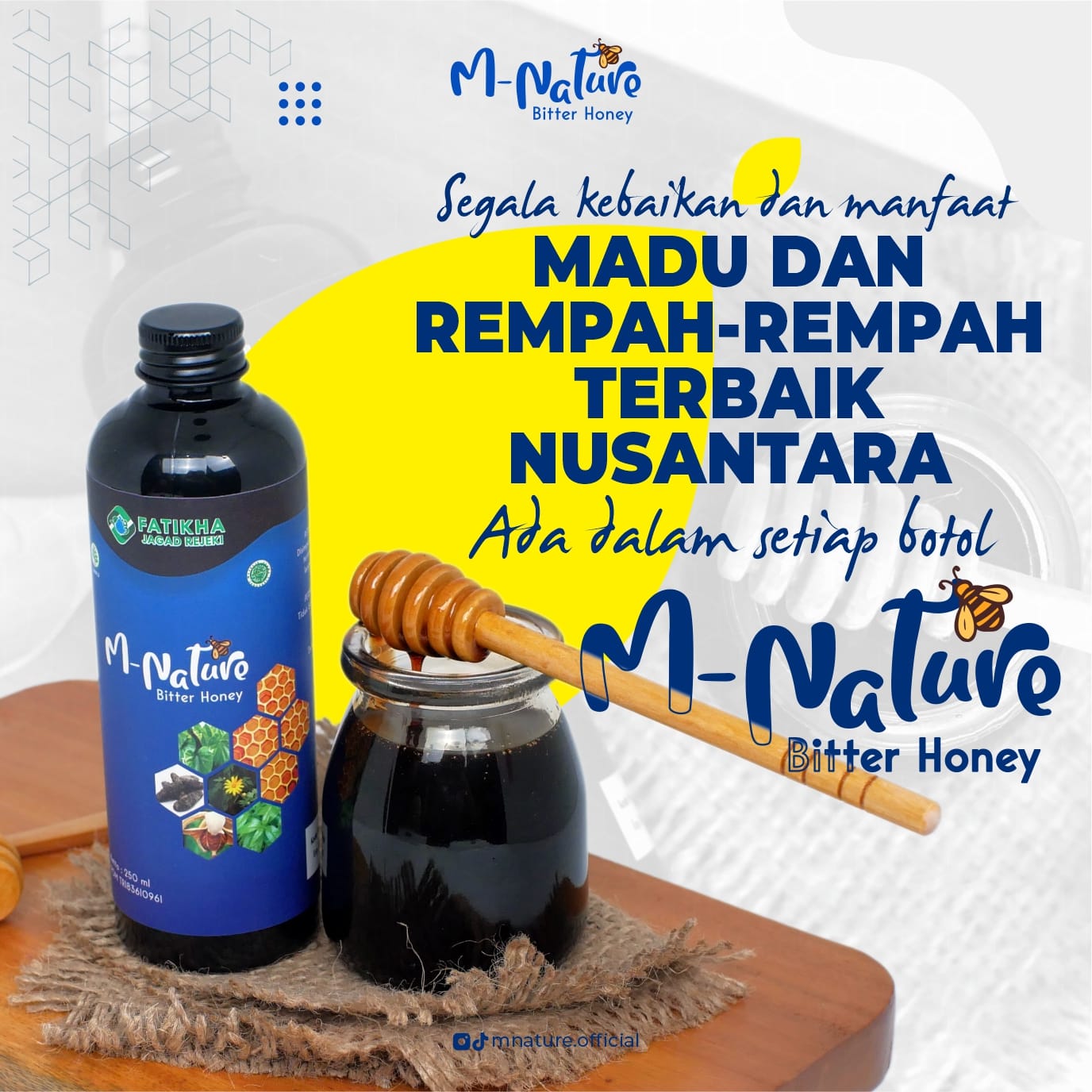 Madu M-Nature 250ml logo