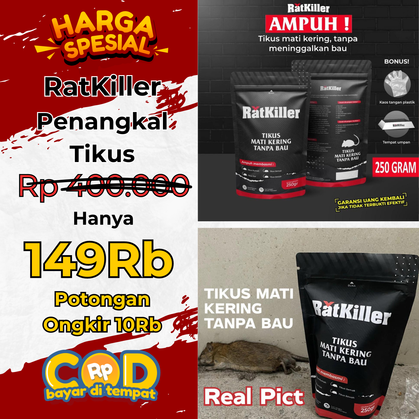 Rach - RatKiller Penangkal Tikus logo