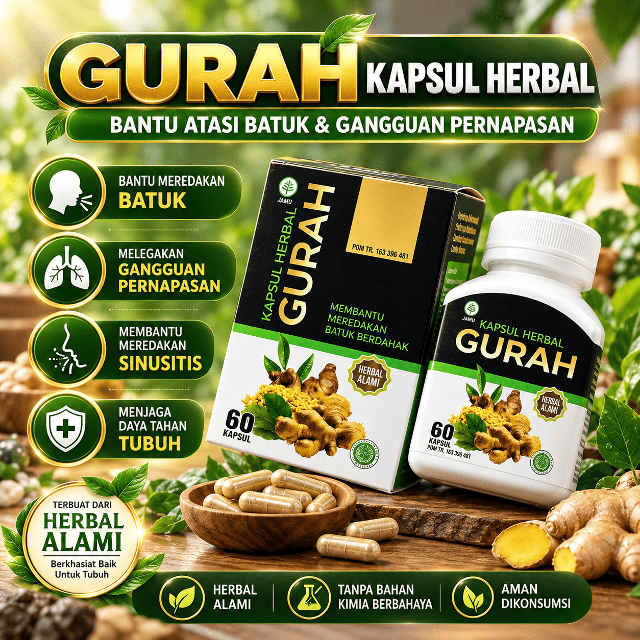 KAPSUL HERBAL GURAH logo
