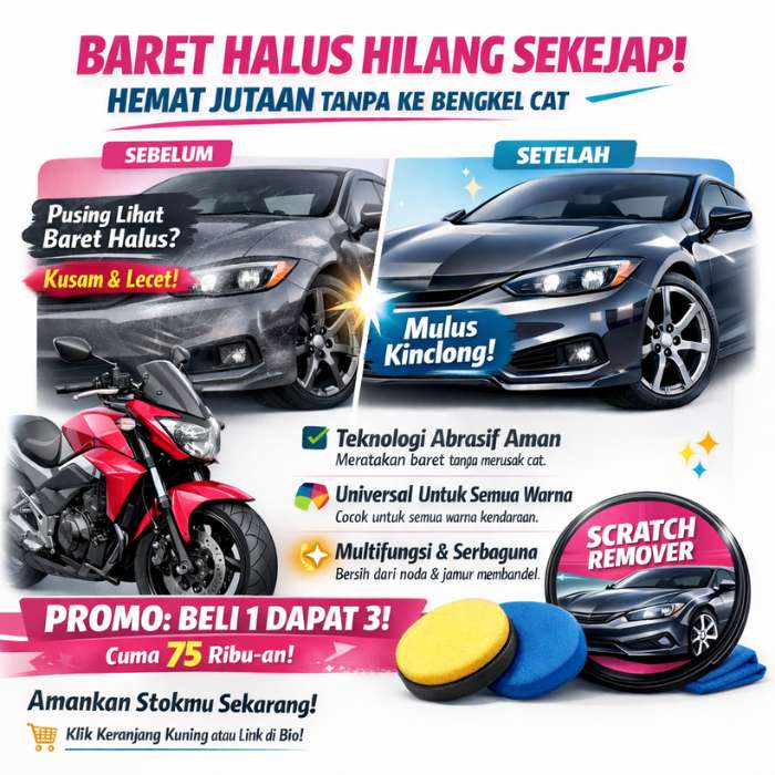 Kompon Scratch Remover Dapat 3 Box logo