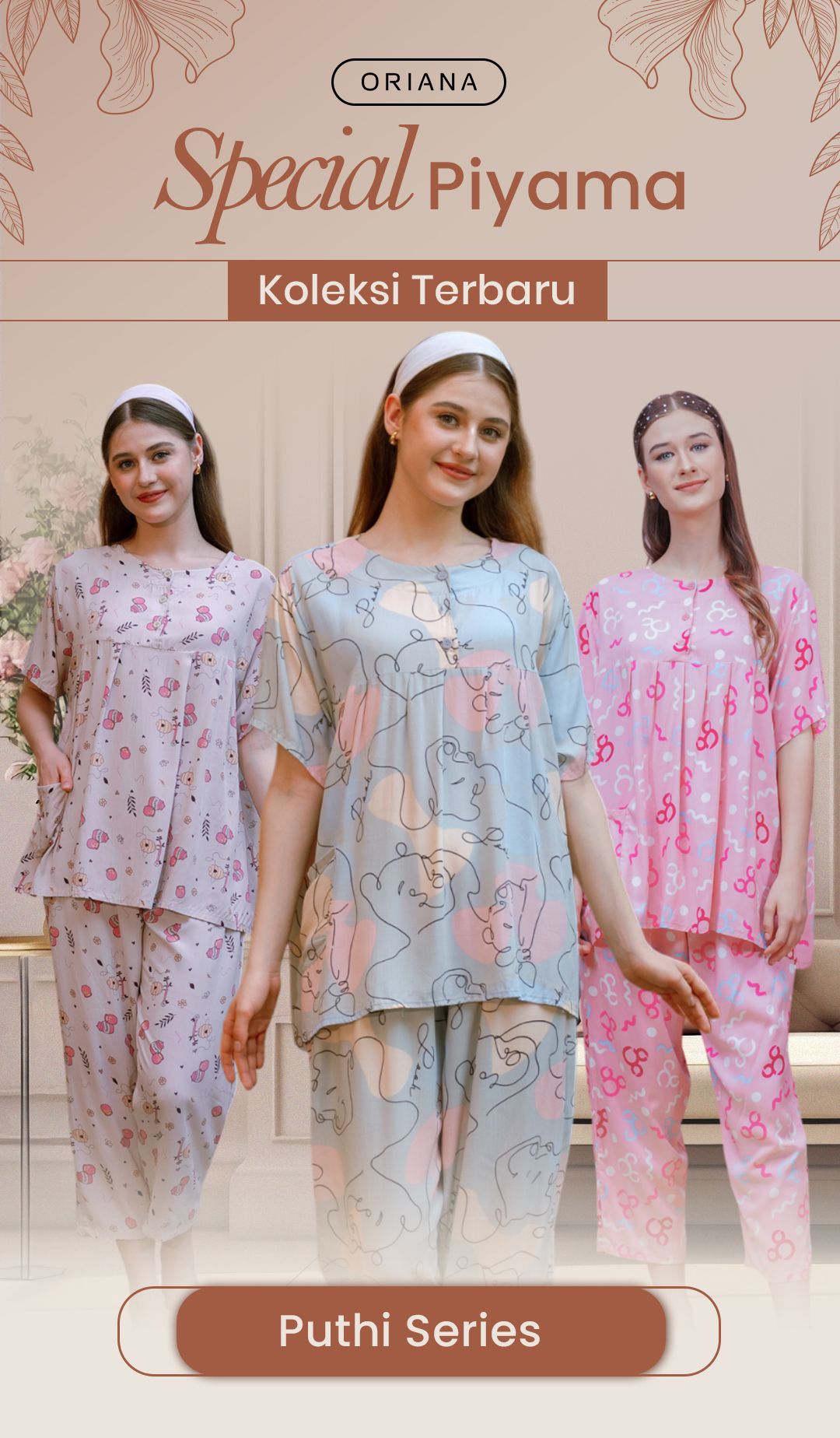 # FADS - Homewear Pajamas Puthi Caspia meryl faleia 126/1 API logo