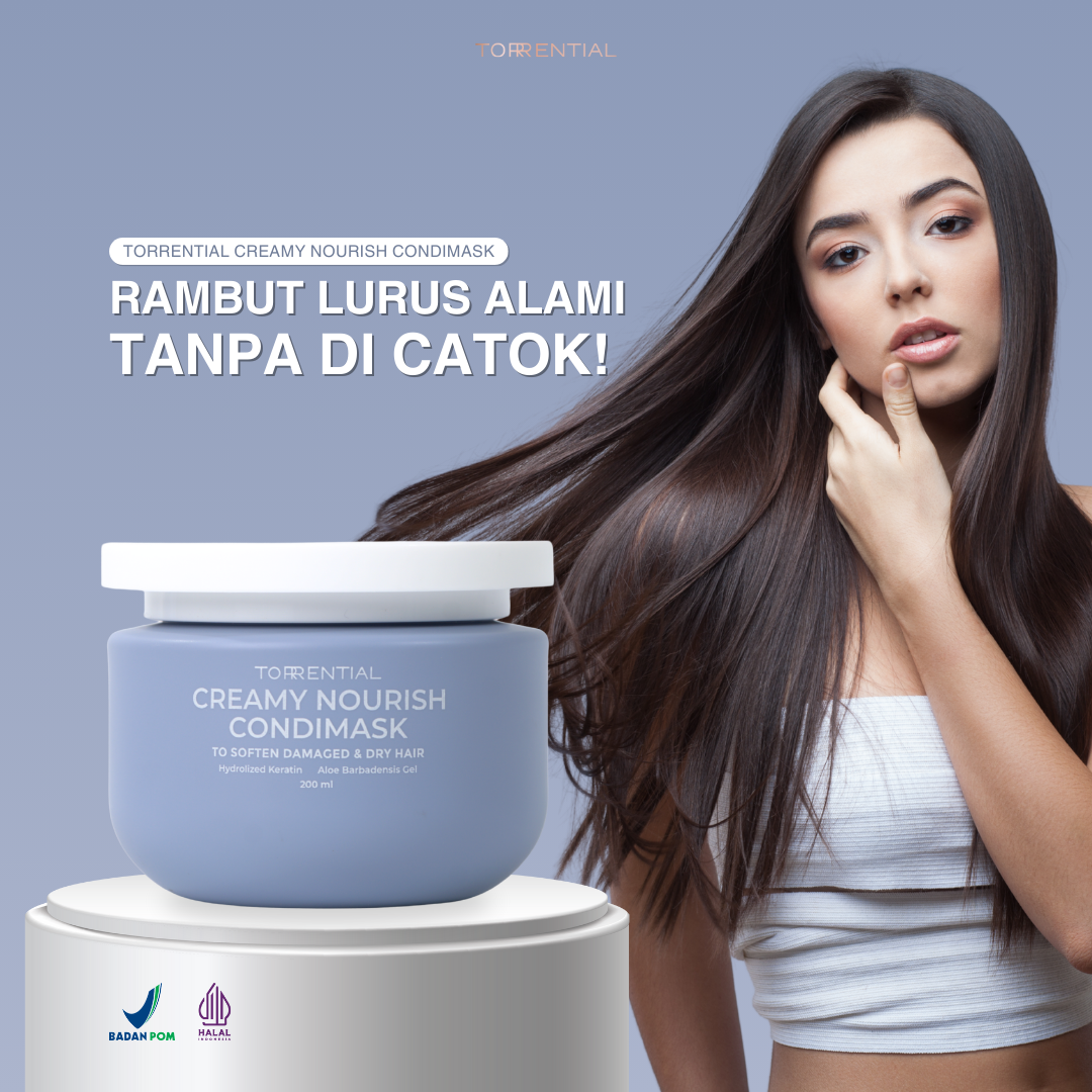 Torrential Condimask pelurus Rambut - fz New -1